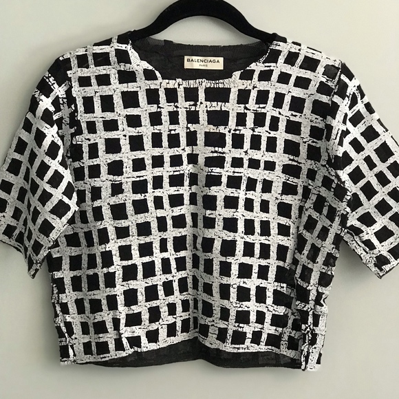 NOT FOR SALE: Balenciaga Crop Top - Picture 1 of 3